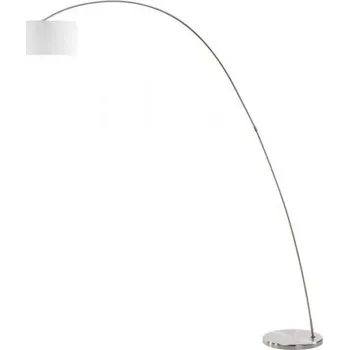 Stojací lampa PAN INTERNATIONAL BOW stojanová bílá matný nikl 230V E27 25W - PAN INTERN. PANIT TER095