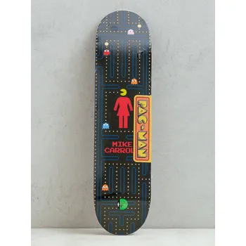 Skateboard Girl Skateboard Carroll Pac Man (black) 8.375