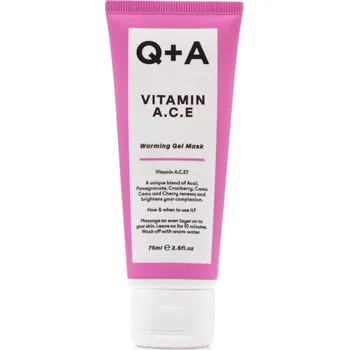 Pleťová maska Q+A Maska s vitamíny A C E 75 ml