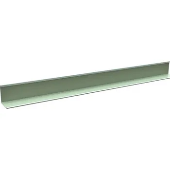 Stavební profil Lišta stěnová jednoduchá (stěnový profil L 24) – bílá