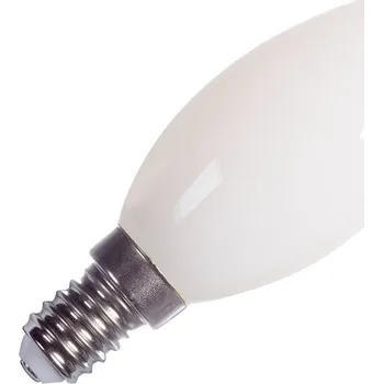 Žárovka SLV - BIG WHITE C35 E14 LED světelný zdroj matný 4,2 W 2700 K CRI 90 320° - BIG WHITE (SLV) LA 1005285