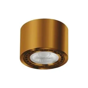 AZZARDO Stropní přisazené bodové svítidlo Azzardo Eco Alix New antique AZ3496 ES111 1x35W IP20 12cm 230V antická zlatá - AZZARDO AZZ AZ3496
