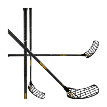 Florbal Zone floorball HARDER AIR SL SKELETON 29 raw black Florbalová hokejka černá, Levá (levá ruka dole), 92cm (=102cm)