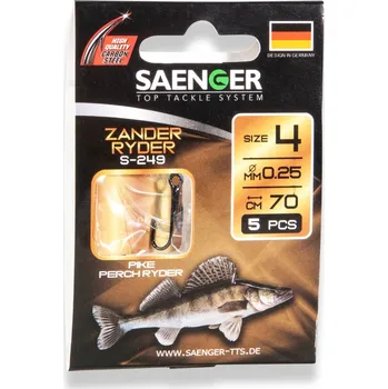 Saenger Návazec na candáty Zander vel. 2/0, 5 ks/bal