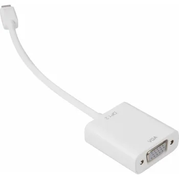Video kabel adaptér mini DisplayPort 1.2 na VGA