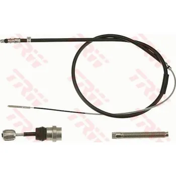 Lanko parkovací brzdy Tažné lanko, parkovací brzda TRW GCH2617