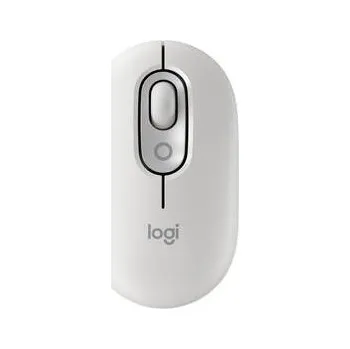 Myš Logitech POP Mouse with emoji - OFF-white