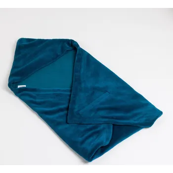 Dětská deka Tulimese Zavinovací celoroční deka petrolejová