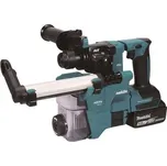 MAKITA DHR183RTWJ aku vrtací kladivo 18V/2*5Ah, LXT, 1,7J, odsávací adaptér DX16