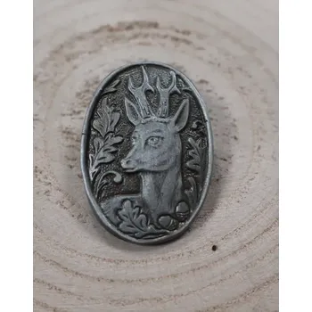 Odznak - srnec stříbrný (Myslivecká ozdoba)