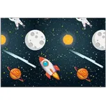 Ubrus na stůl 180x120cm Vesmír Procos