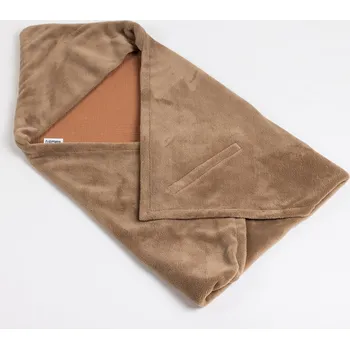 Dětská deka Tulimese Zavinovací celoroční deka karamelová