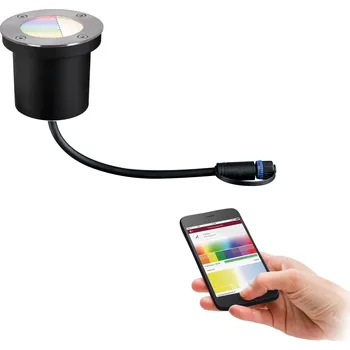 PAULMANN Plug & Shine zemní svítidlo IP65 RGBW 24V ZigBee - PAULMANN P 94274