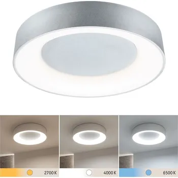 Svítidlo PAULMANN LED stropní svítidlo Casca IP44 CCT 230V 23W hliník mat - PAULMANN P 71095