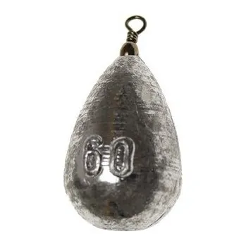 Olovo - Olověná zátěž HRUŠKA s Obratlíkem 50g