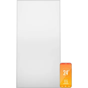 Infrazářič Klarstein Wonderwall Smart 770W 120x60cm Infrapanel Bílý (10045443)