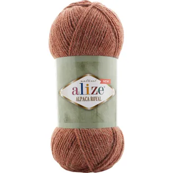 Příze Alize Příze Alpaca royal new 597 skořicová