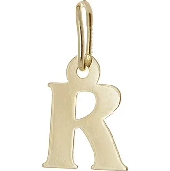 Přívěsek Přívěšek písmenko R ze žlutého zlata PA0065RF