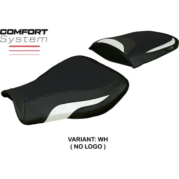 Moto sedlo TPZ Italia Potah sedla Honda CBR 600 RR (07-24) Huelva comfort model potah sedla: bez loga WH (white)