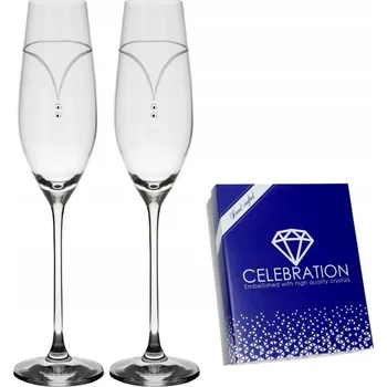 Sklenice Sklenice na šampaňské Flétna Celebration 122 Crystals (2KS)