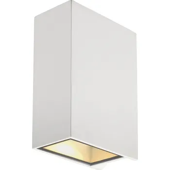 Nástěnné svítidlo SLV - BIG WHITE Nástěnné svítidlo QUAD XL 2, hranaté, bílé, LED, 2x3,2&nbsp;W, 3000K - BIG WHITE (SLV) LA 232441