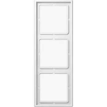 Příslušenství pro svítidlo JUNG Rámeček 3-násobný LS983WW bílý - JUNG JU LS983WW