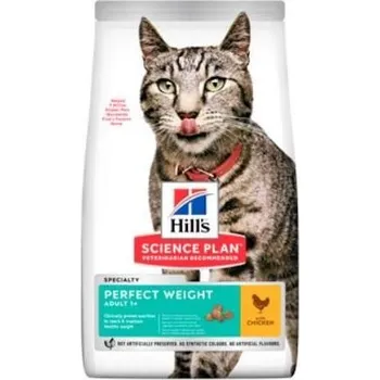 Pro kočku Hill's SP Cat Adult Perfect Weight Chicken 7kg + CashBack 28 Kč