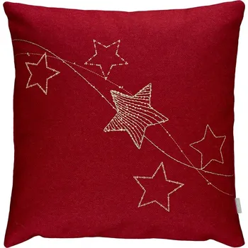 Povlak na dekorativní polštářek Sander Vlněný povlak na polštář Stargazer 40 x 40 cm, red 826486-01