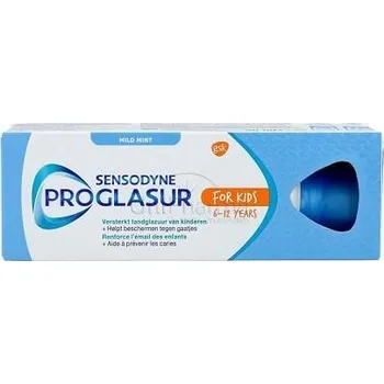 zubní pasta SENSODYNE DĚTSKÁ ZUBNÍ PASTA JUNIOR 6 - 12 LET MILD MINT 50 ML