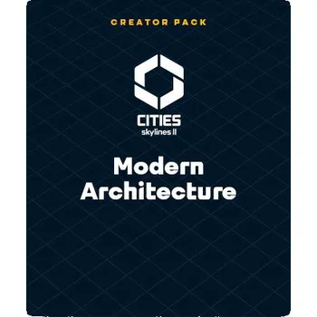 Počítačová hra Cities: Skylines 2 – Modern Architecture PC