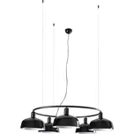 FARO TATAWIN M kruhové závěsné svítidlo, černá - FARO FARO 20343-120-5L