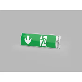 Venkovní osvětlení LED2 LED2 Nástěnné svítidlo SAFE ON 3W 6000K Emergency 3h bílá - LED2 Lighting LED2 1440261