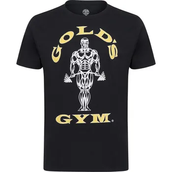 pánské tričko GOLDS GYM - BLACK - L (Golds Gym Muscle Joe T-Shirt Mens)