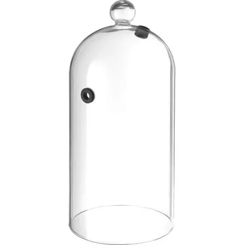 Skleněná kopule s větracím otvorem, HENDI, koktejlový poklop, ⌀150x(H)280mm