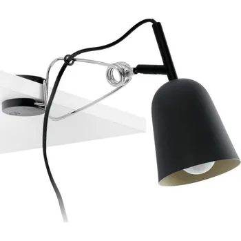 Lampička FARO STUDIO černá a krémová stolní lampa s klipem - FARO FARO 51133