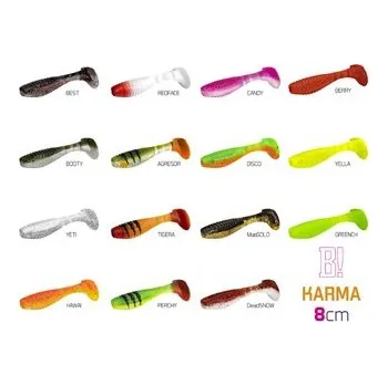 Umělá nástraha Umělá nástraha Delphin KARMA UVs / 5ks - DuoPACK BOX Delphin KARMA UVs / 6x 5ks - 8cm/YETI