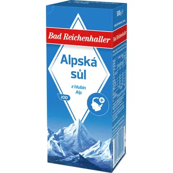 Kuchyňská sůl Bad Reichenhaller Alpská sůl® s jodem-balíček (500g)