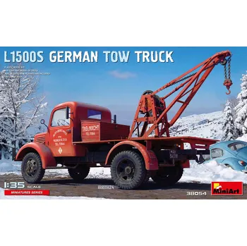 Plastikový model 1:35 Mercedes-Benz L 1500 S, German Tow Truck