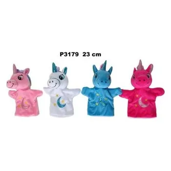 plyšák Pacynka jednorożec 23cm MIX