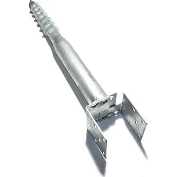 Zemní vrut vrut zemní MTR U nastavitelný 80-170*1085*2,0mm, žárový Zn, 6260S-082