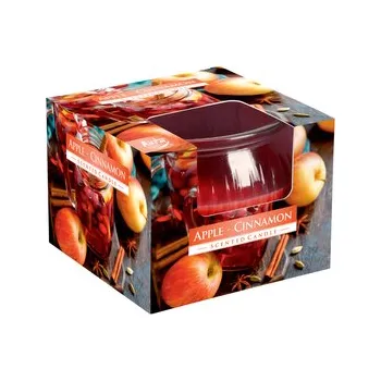 Svíčka Svíčka ve skle JABLKO - SKOŘICE vonná 80g