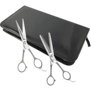 Kadeřnické nůžky Olivia Garden STRAIGHTCUT SHEAR COLLECTION SET (pouzdro + nůžky + efilační nůžky)