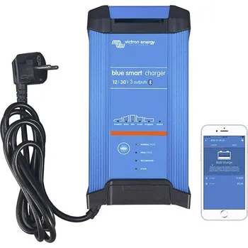 Nabíječka baterií Victron Energy nabíječka olověných akumulátorů Blue Smart 12/30 12 V Nabíjecí proud (max.) 30 A