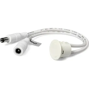 Příslušenství pro LED osvětlení Spínač dotykový ON / OFF plus stmívač TD308 bílý zapuštěný