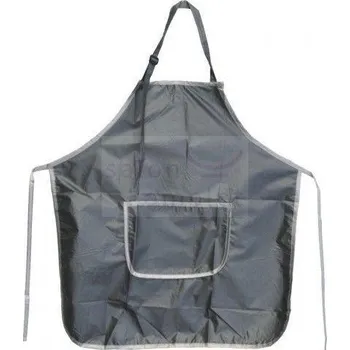 Kuchyňská zástěra Zástěra střihací lesklý nylon šedá