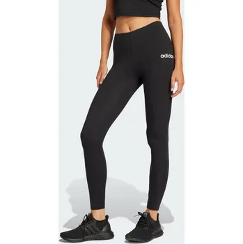 Dámské legíny ADIDAS Legíny Essentials Linear Cotton XL BÍLÁ|ČERNÁ