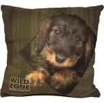 WildZone polštář čtvercový jezevčík (Myslivecký polštář)
