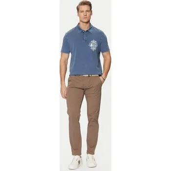 Pánská košile Guess Polokošile M5RP10 KCMY0 Tmavomodrá Regular Fit S