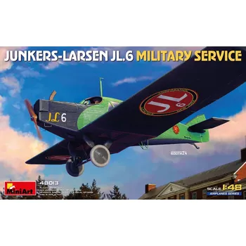 Plastikový model 1:48 Junkers-Larsen JL.6, Military Service