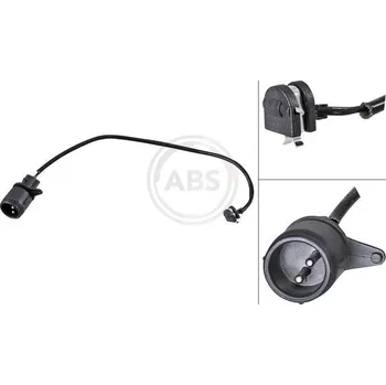 Brzdová destička Výstražný kontakt, opotřebení obložení A.B.S. 39648